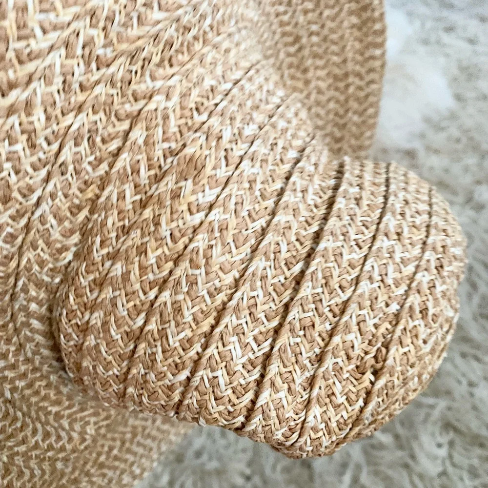 Melrose and Market | Adjustable Sun Hat One Size Beige